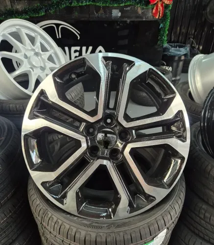 Jogo de rodas jeep comander aro 18 5x110