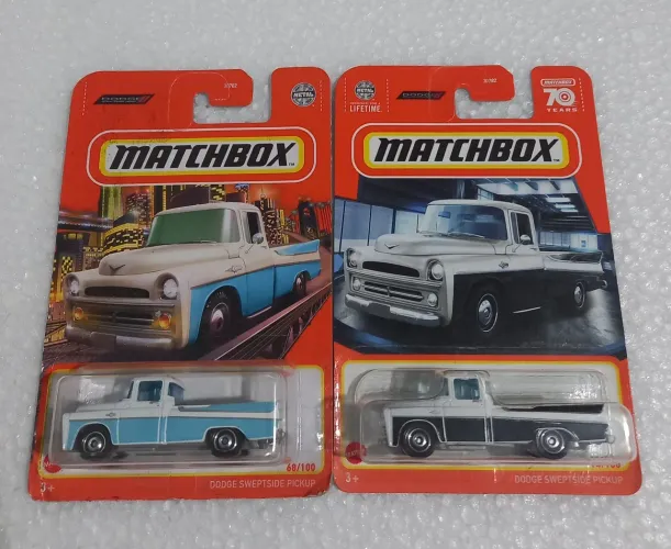 Dupla Miniaturas Matchbox Pickup