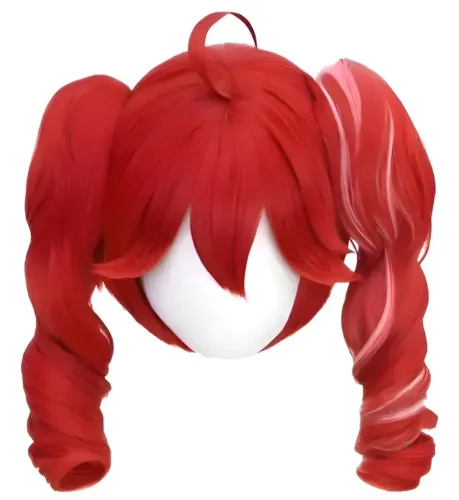 Peruca Ruiva com cabo de cavalo