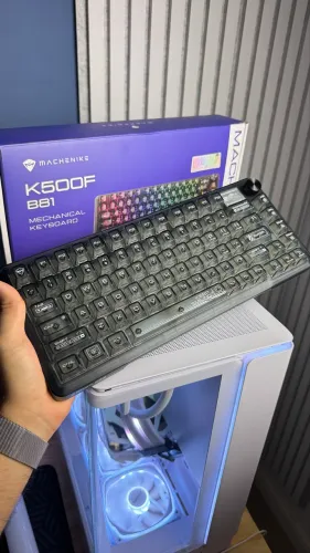 Teclado machenike K500f b81 via cabo