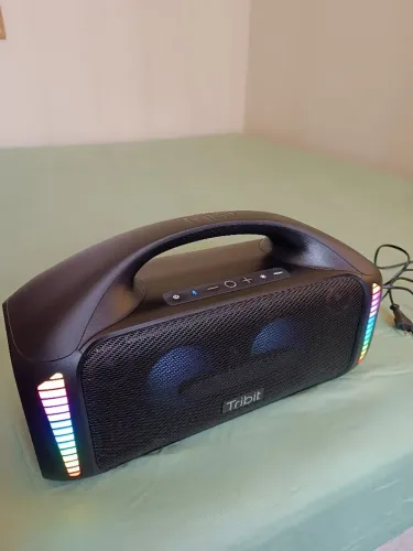 Caixa de som Bluetooth Tribit StormBox Blast portátil