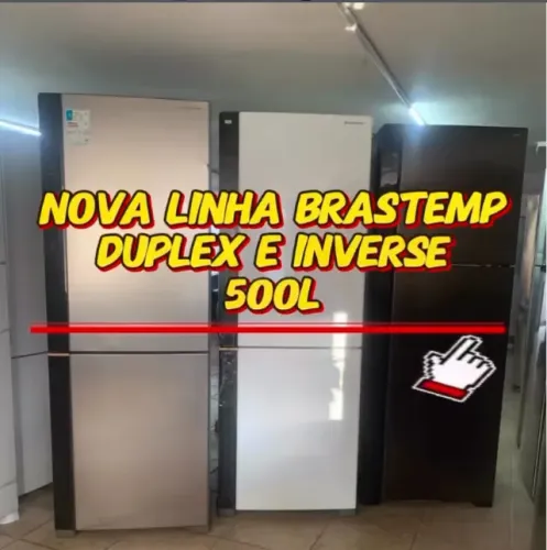 GEADEIRASLANÇAMENTO DA BRASTEMP 500L "NOVAS"