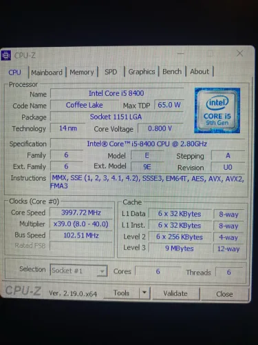 Pc gamer i5- * 6gb 16ram ddr4