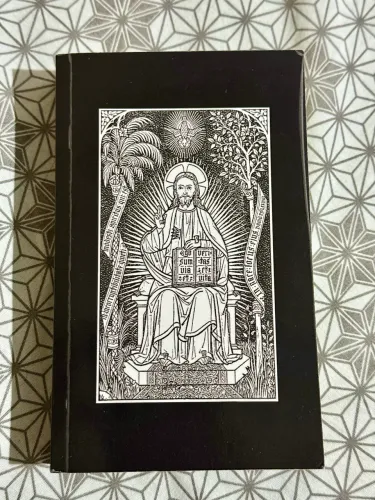 Livro Novo Testamento em Latim da Vulgata Sixto-Clementina - Novum Testamentum
