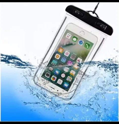 Capa para celular se proteger da chuva