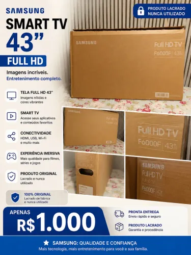 Samsung Smart TV 43? Full HD F6000F