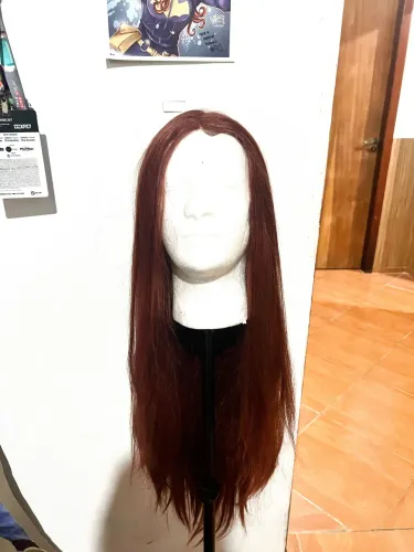 Peruca Front Lace Vermelha 13x4