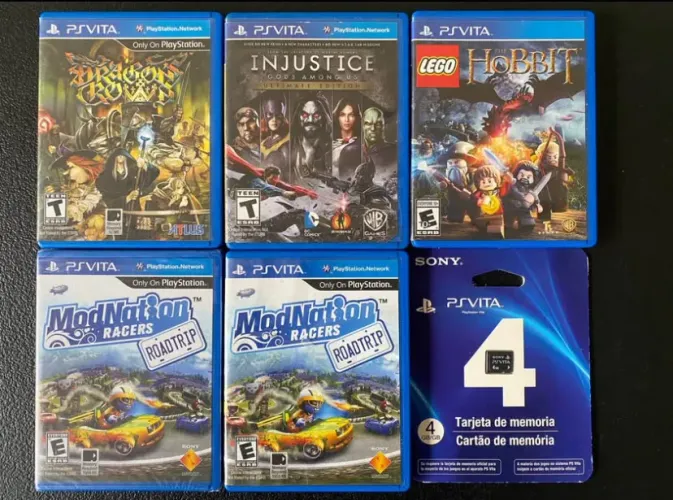 Jogos originais p/ PsVita