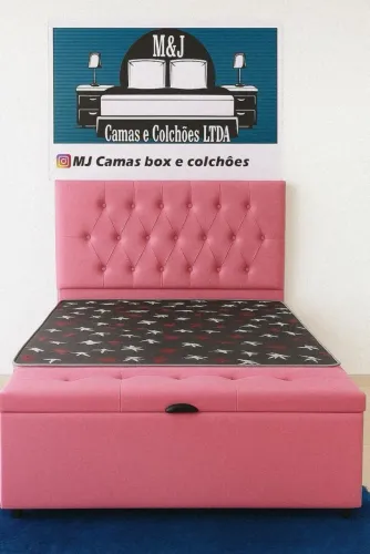 Lindos kits cama box, cabeceira e recamir! Frete grátis