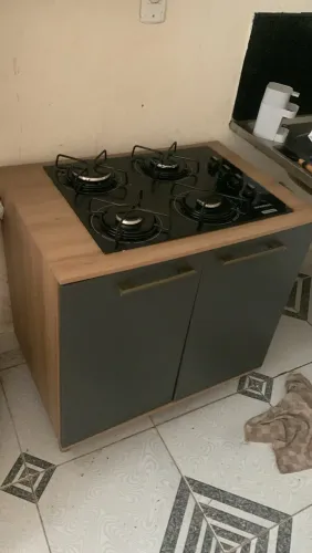 Balcão com cocktop Modial 
