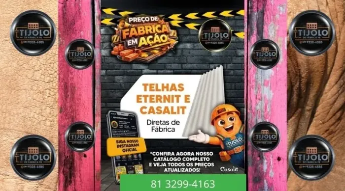 telha fibrocimento 5mm pronta entrega 