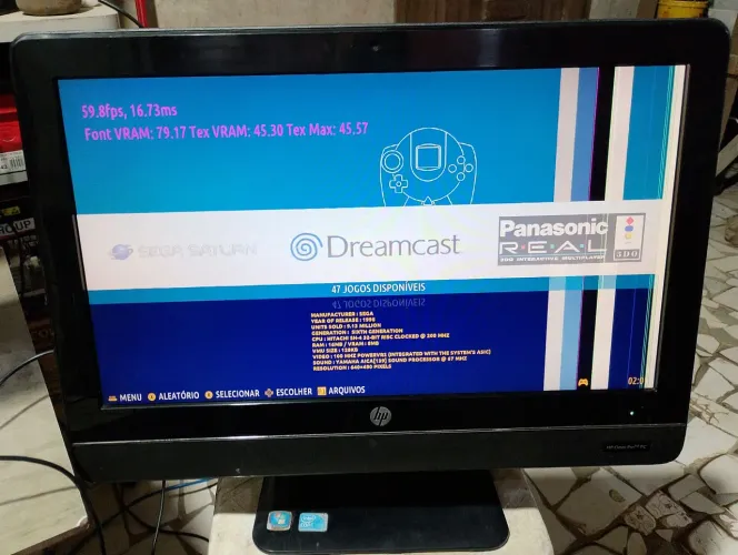 Fliperama multi Pc hp leia descrição obg.