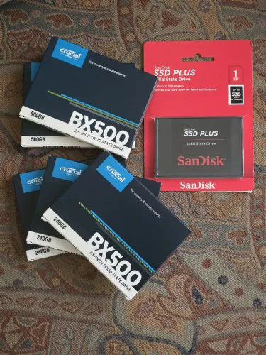 SSD SATA Sandisk 1 TB 1 Terabyte lacrado, original, comprado no Brasil