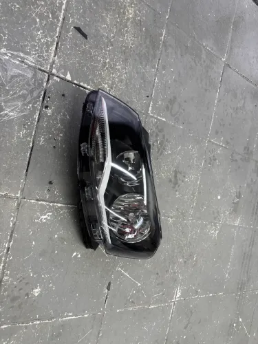 Farol Vw Gol G7 Voyage G7 2017 2018 Saveiro G7 2018 Até 2020 Foco Simples Friso Cromado