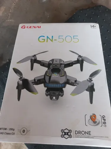 Drone GN-505, nunca usado, único dono e na caixa sem nora fiscal 