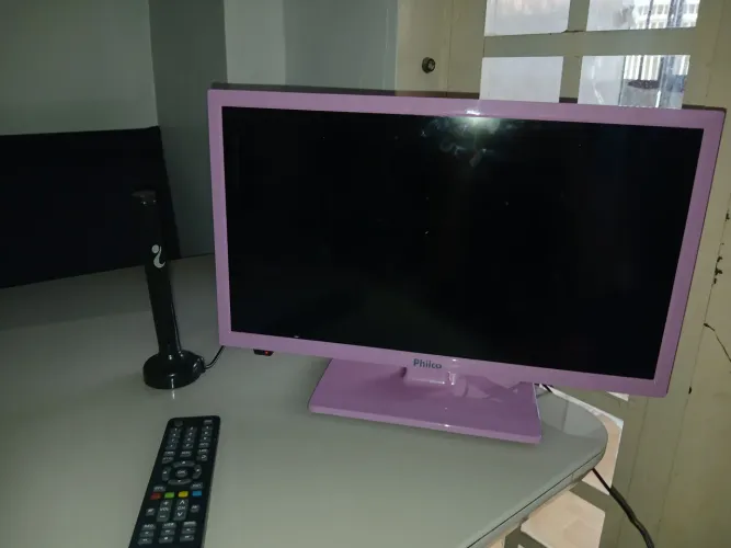 Tv philco rosa 20 polegadas