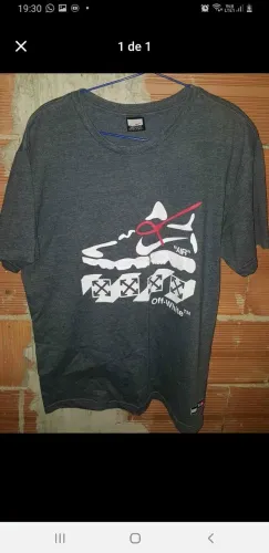 Camisa Nike original off wite