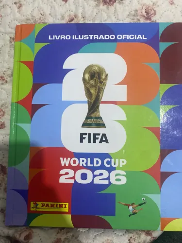Álbum da copa 2026 capa dura completo