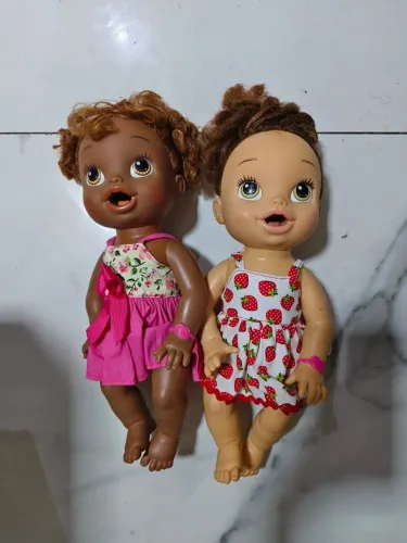 Dupla baby Alive hora de comer