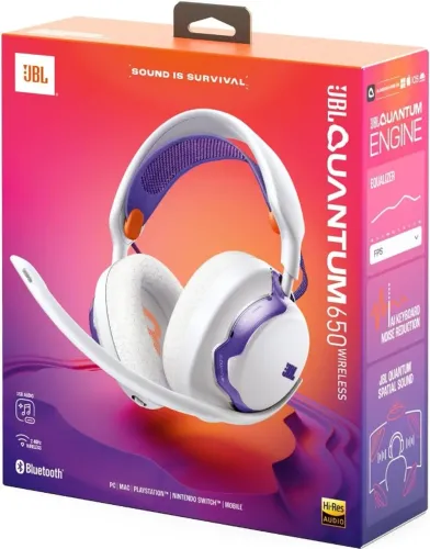 Headset Gamer Sem Fio Jbl Quantum 650 - Novo E Lacrado, Wireless e Bluetooth