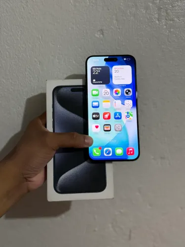 iPhone 15 pro max 256GB completo com caixa e nota fiscal