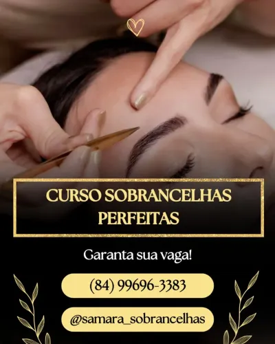 Curso de design de sobrancelhas 