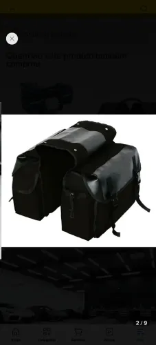 Alforge para Moto, scooter e Bike novo Preto