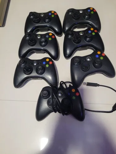 Lote 7 controles xbox 360