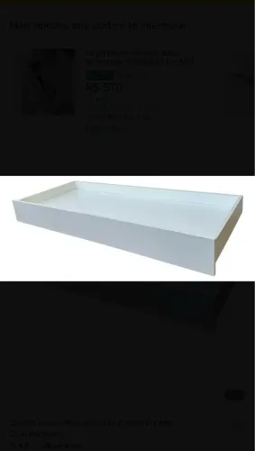 Gavetas em mdf 15mm sobre medida 