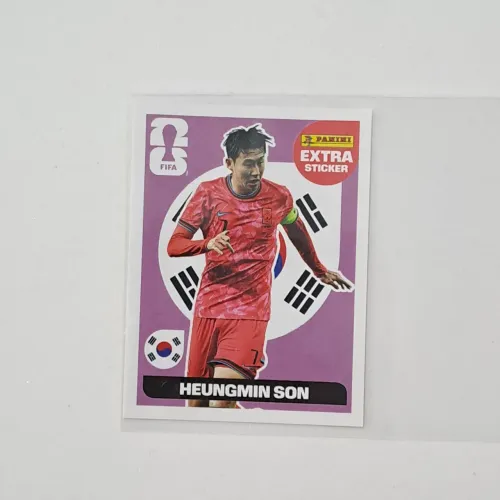 FIGURINHA EXTRA STICKER Heungmin Son LILÁS