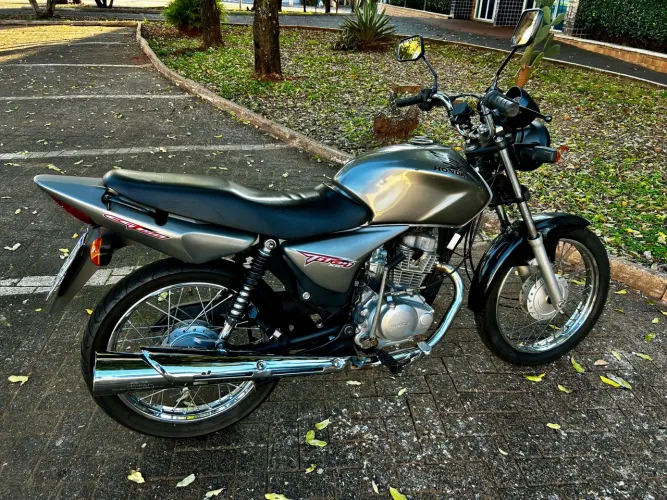 Honda CG Titan 150 KS 2007 - Cinza (Excelente Estado / Pronta para Trabalhar)