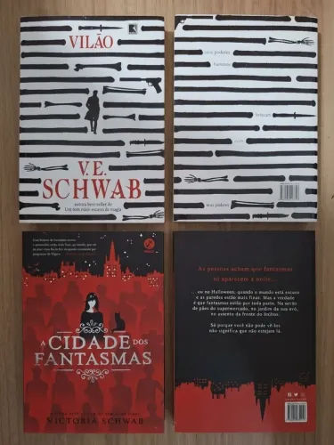 COMBO DE LIVROS - A CIDADE DOS FANTASMAS + VILÃO
