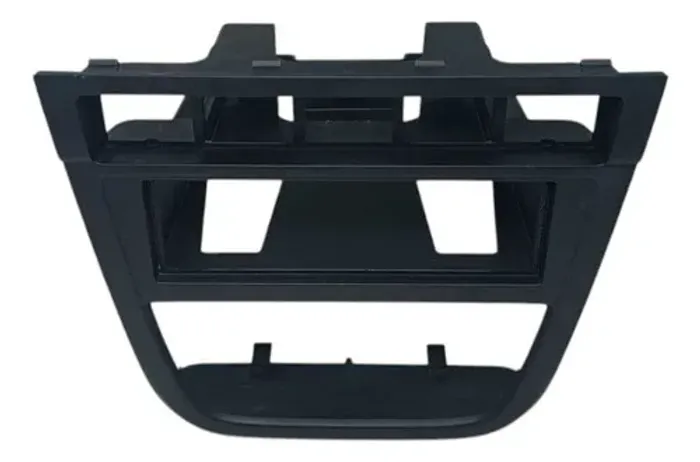 Moldura Painel Central Radio Gol G5 2009 À 2012 ~detalhe  Preto
