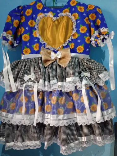 Vestidos Juninos(infantil).