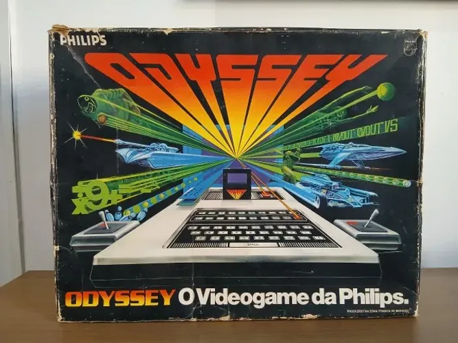 Videogame Philips Odyssey Original Com Caixa + Alien | Leia