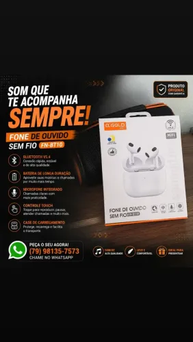 Fone bluetooth Alpha Gold