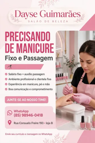 Contratando manicure