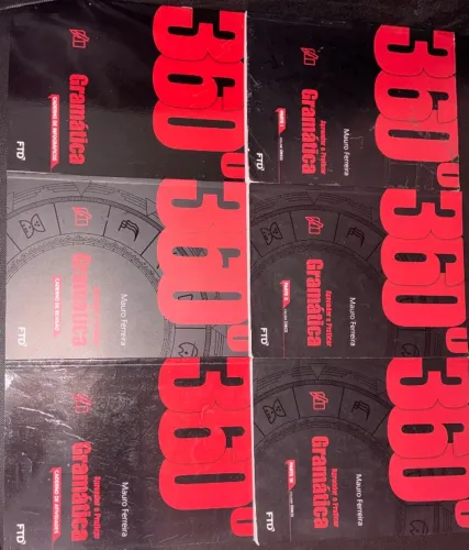 Box de livros de Gramática 360 FTD