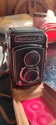 Máquina fotográfica antiga