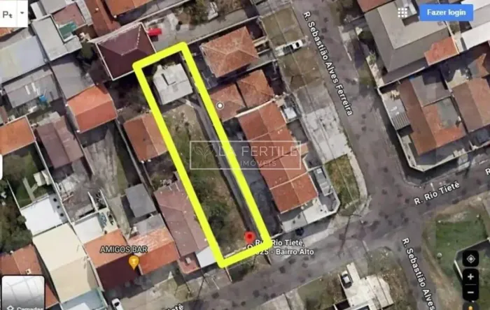 Terreno com 500 m², à venda por R$ 500.000 - Bairro Alto, Curitiba (PR)