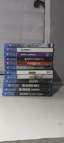 Jogue os melhores títulos no seu ps4 lote com 12 jogos em mídia física todos funcionando