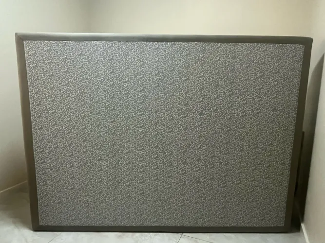 Base Cama Box Casal c/ USB, Tomada e LED Inferior