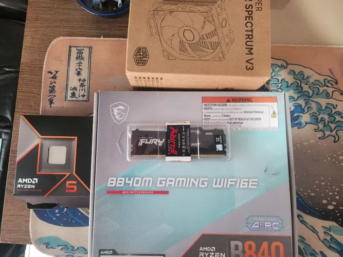 Kit AM5 Ryzen 5 9600x B840m 16gb Ddr5 5600mhz