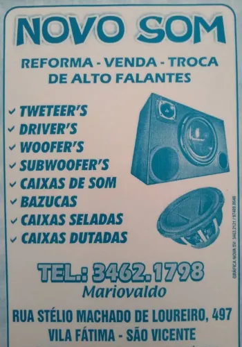 Reforma de altos falantes
