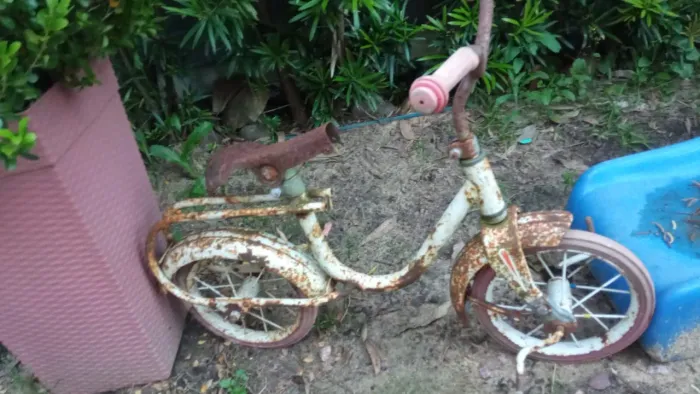 Brinquedo antigo e Raro Bicicleta aro 10 Bandeirante 