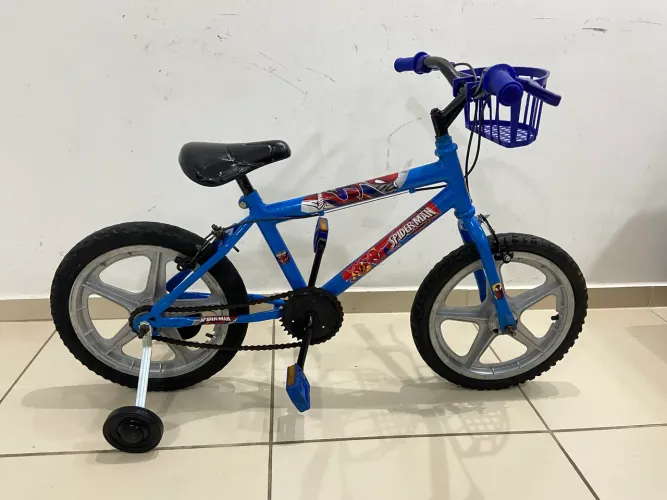 Bicicleta Infantil aro 16 - Homem Aranha