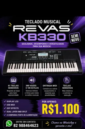 Teclado Revas KB 330