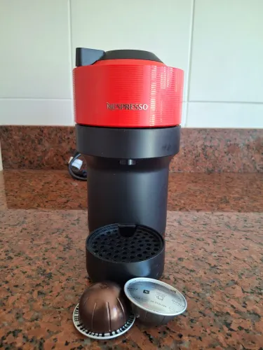 Cafeteira Nespresso Vertuopop vermelho 220V