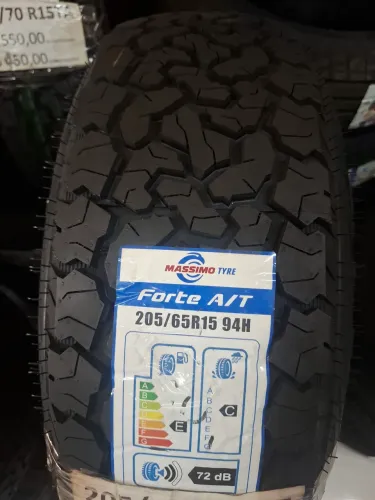 PNEU 205/65/15 AT MASSIMO R$ 350 NO DINHEIRO