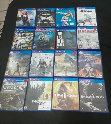 Vendo jogos ps4